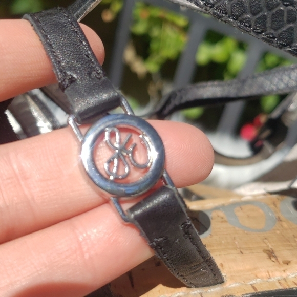 Sam Edleman Donna Gladiator Sandal Black 8 - Picture 10 of 13